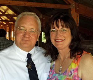 Cropped Gary and Carla at McGinnis Wedding